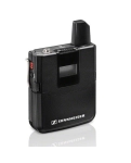 Radio system Sennheiser AVX-ME2 SET-3-EU Black