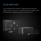 Контролер системи охолодження AC Infinity Controller 2 Black Контролер системи охолодження AC Infinity Controller 2 Black