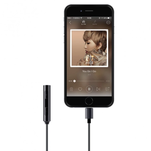 Портативний підсилювач для навушників FiiO i1 Apple lightning amplifier Портативний підсилювач для навушників FiiO i1 Apple lightning amplifier