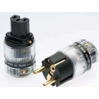 Високоякісні силові роз'єми Silent Wire Serie 38 Gold Schukostecker (тато+мама) Високоякісні силові роз'єми Silent Wire Serie 38 Gold Schukostecker (тато+мама)