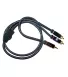 Міжблочний перехідний кабель Silent Wire 3,5 мм Stereo Jack - RCA