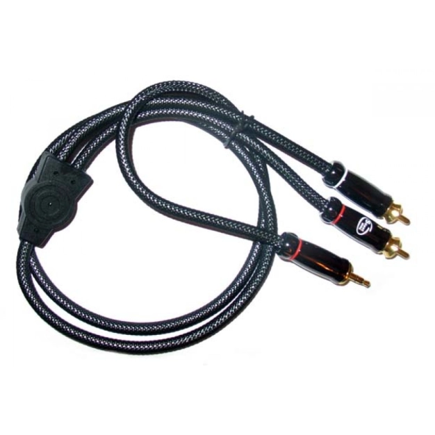 Interconnect adapter cable Silent Wire 3.5 mm Stereo Jack - RCA