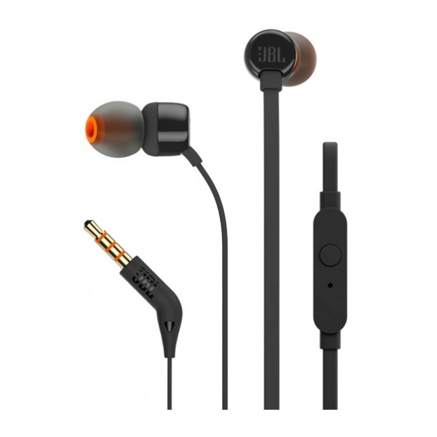 Внутрішньоканальні навушники JBL Headphones Tune 110 Black