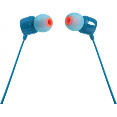 Внутрішньоканальні навушники JBL Headphones Tune 110 Blue