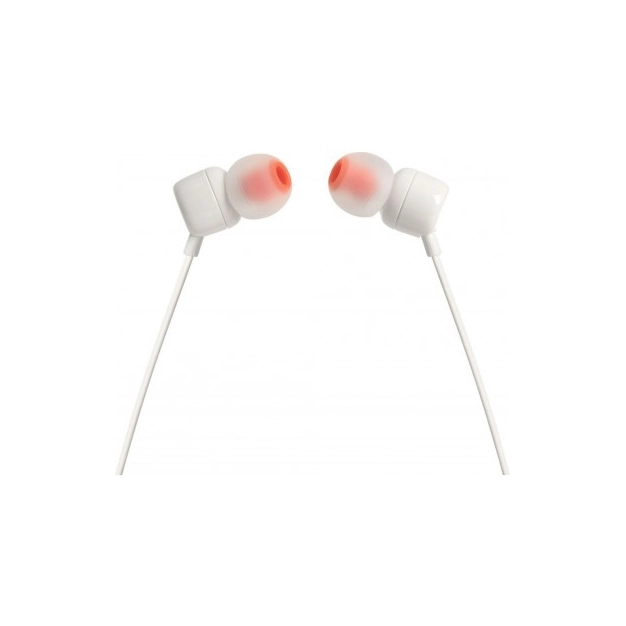 Внутрішньоканальні навушники JBL Headphones Tune 110 White