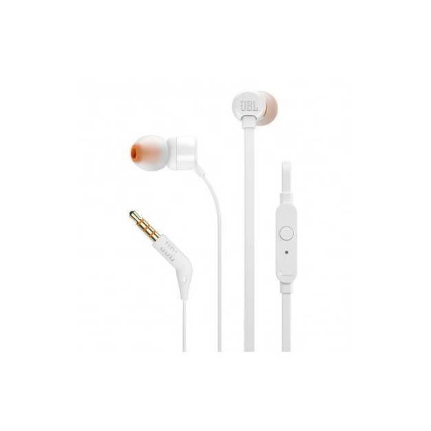 Внутрішньоканальні навушники JBL Headphones Tune 110 White