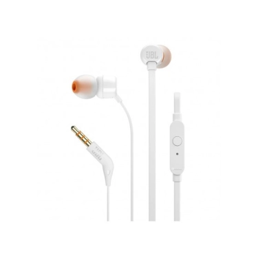 Внутрішньоканальні навушники JBL Headphones Tune 110 White