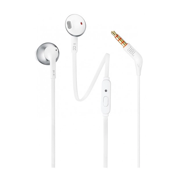 Наушники вкладыши JBL Headphones Tune 205 Chrome