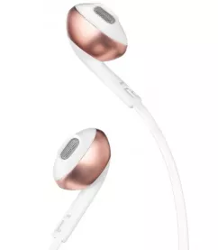 Навушники вкладки JBL Headphones Tune 205 Rose Gold