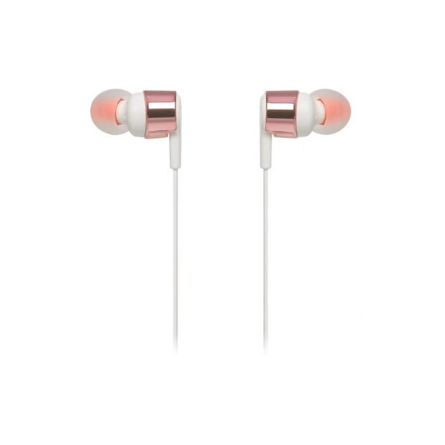 Вставні навушники JBL Headphones Tune 210 Rose Gold
