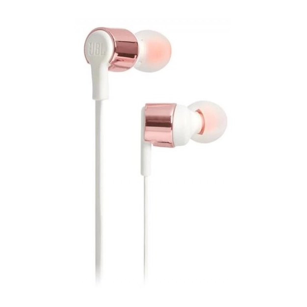 Вставні навушники JBL Headphones Tune 210 Rose Gold
