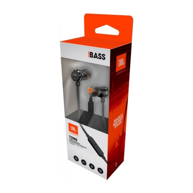 Навушники вкладиші JBL Headphones Tune 290 Black
