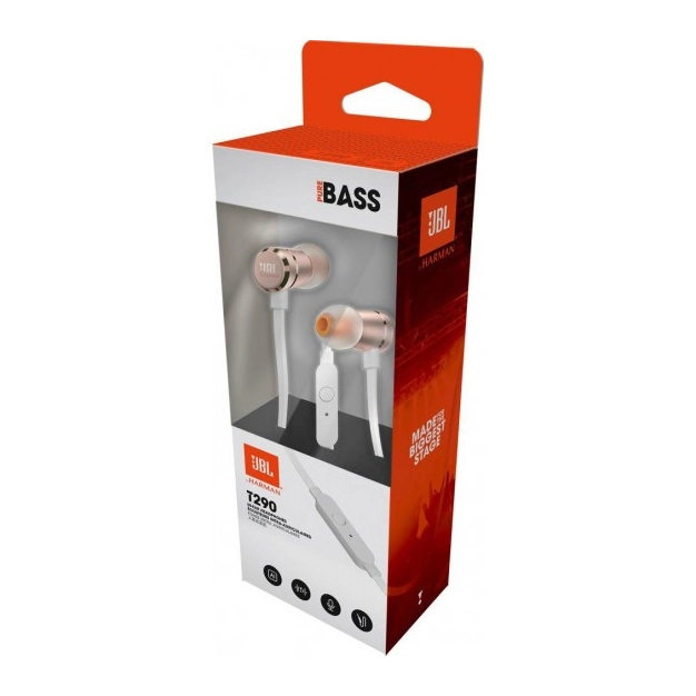 Навушники вкладки JBL Headphones Tune 290 Rose Gold