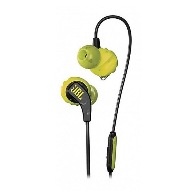 Спортивні навушники-вкладиші JBL Headphones Endurance Run Black/Yellow