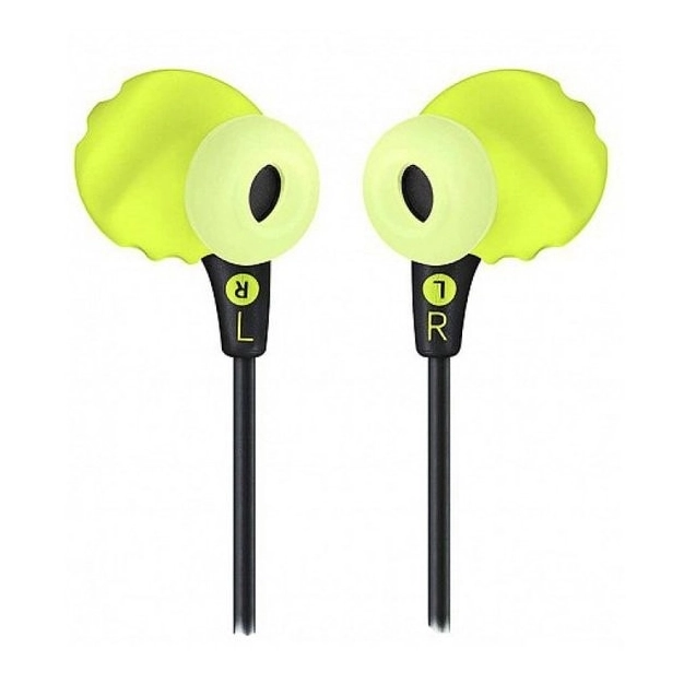 Спортивні навушники-вкладиші JBL Headphones Endurance Run Black/Yellow
