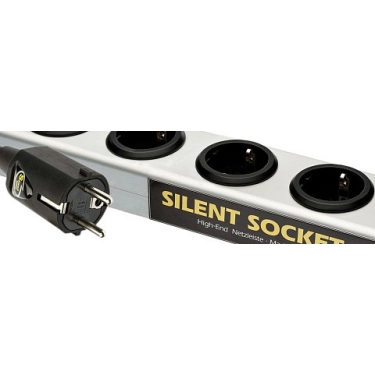 Мережеві розгалужувачі, фільтри Silent Wire Silent Socket 6, filtered, 6 sockets