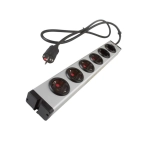 Мережеві розгалужувачі, фільтри Silent Wire Silent Socket 6, filtered, 6 sockets Мережеві розгалужувачі, фільтри Silent Wire Silent Socket 6, filtered, 6 sockets