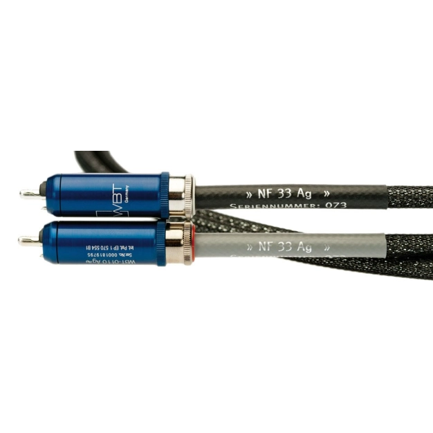 Цифровой кабель SERIES  Ag  Interconnect  Silent Wire NF 33 Ag, RCA, 0.6 м