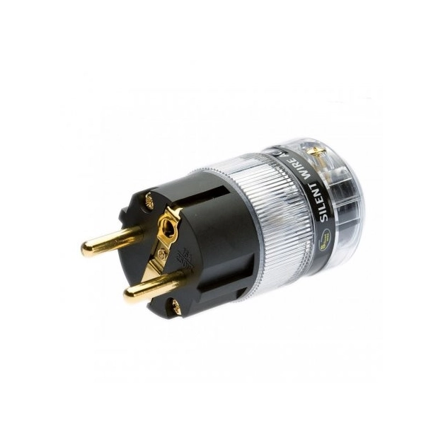 Силовий роз'єм Silen Wire AC Plug 16, тато, gold