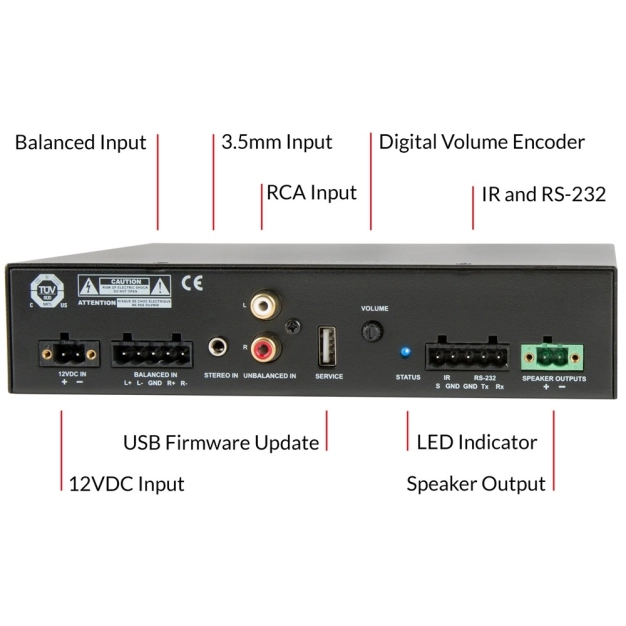 Підсилювач Episode ECA-70VMINI-60W black