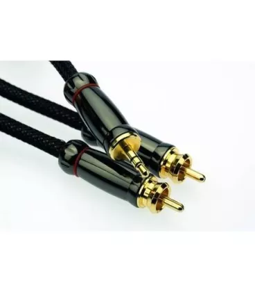 Міжблочний перехідний кабель Silent Wire 3,5 мм Stereo Jack - RCA 5 м