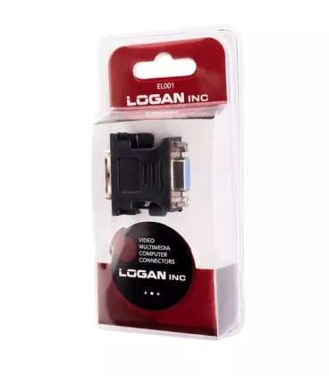Адаптер Logan EL001 DVI Plug - VGA Socket