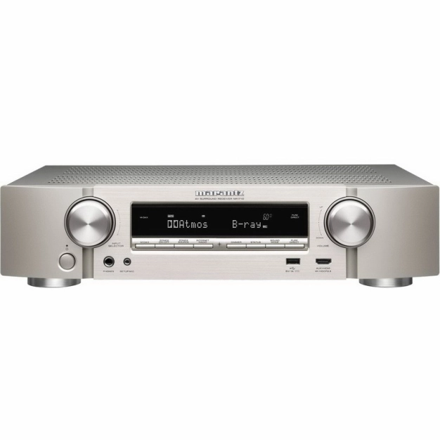 AV Ресівер: Marantz NR 1710 Silver Gold