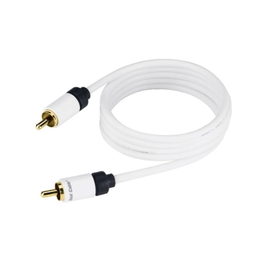 Кабель сабвуферний Real Cable SUB-1 (1RCA-1RCA) 1.0 м
