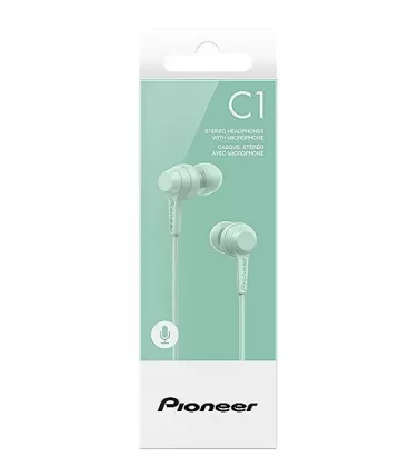 Навушники-вкладиші Pioneer SE-C1T-GR Mint Green