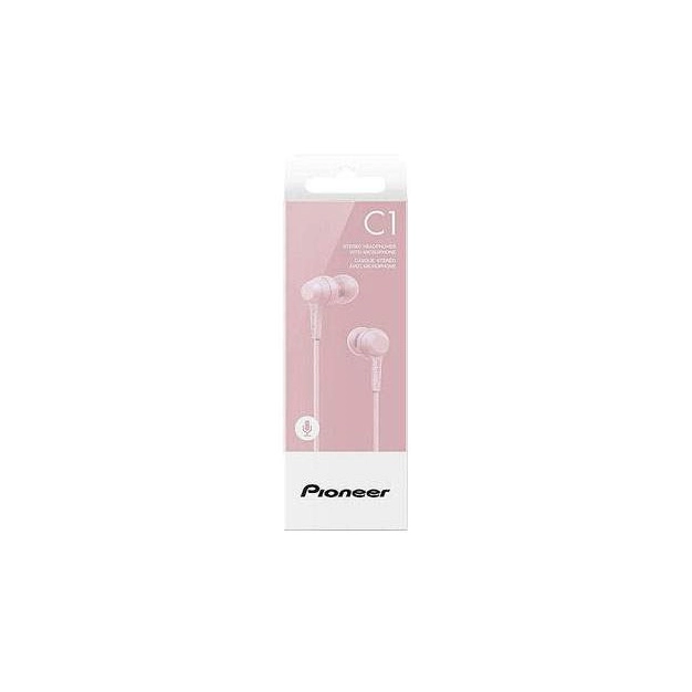 Навушники-вкладиші Pioneer SE-C1T-P Poweder Pink