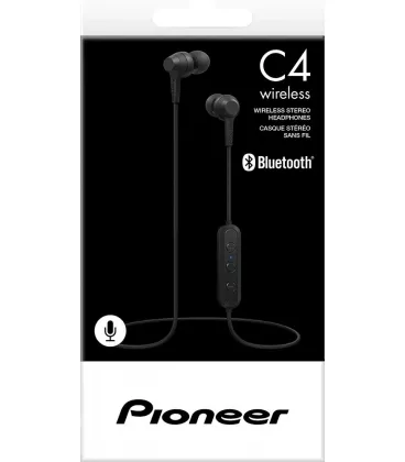 Бездротові навушники-вкладиші Pioneer SE-C4BT-B Black