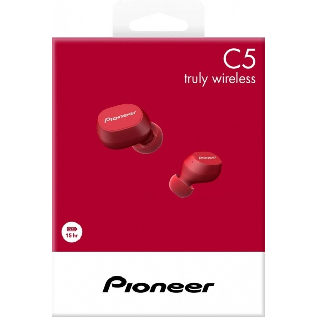 Бездротові навушники-вкладиші Pioneer SE-C5TW-R Red