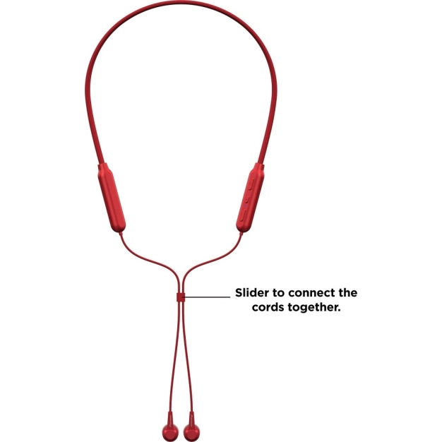 Навушники з мікрофоном Pioneer SE-C7BT-R Carmine Red