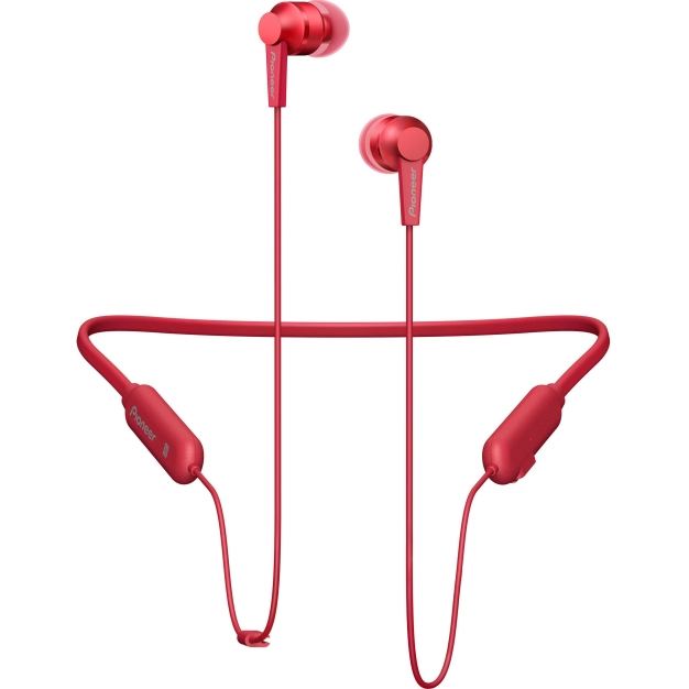 Навушники з мікрофоном Pioneer SE-C7BT-R Carmine Red