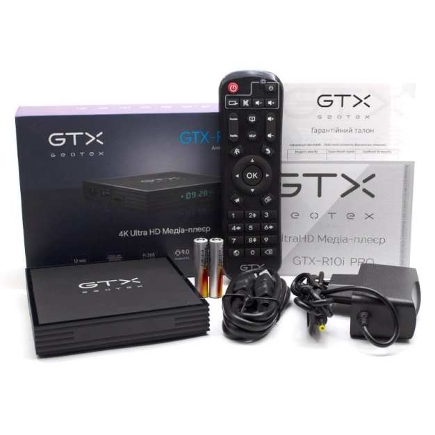 Медіаплеєр Geotex GTX-R10i PRO 4/32 GB Медіаплеєр Geotex GTX-R10i PRO 4/32 GB