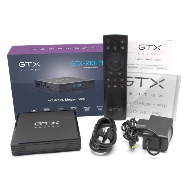 Медіаплеєр Geotex GTX-R10i PRO Голос Медіаплеєр Geotex GTX-R10i PRO Голос
