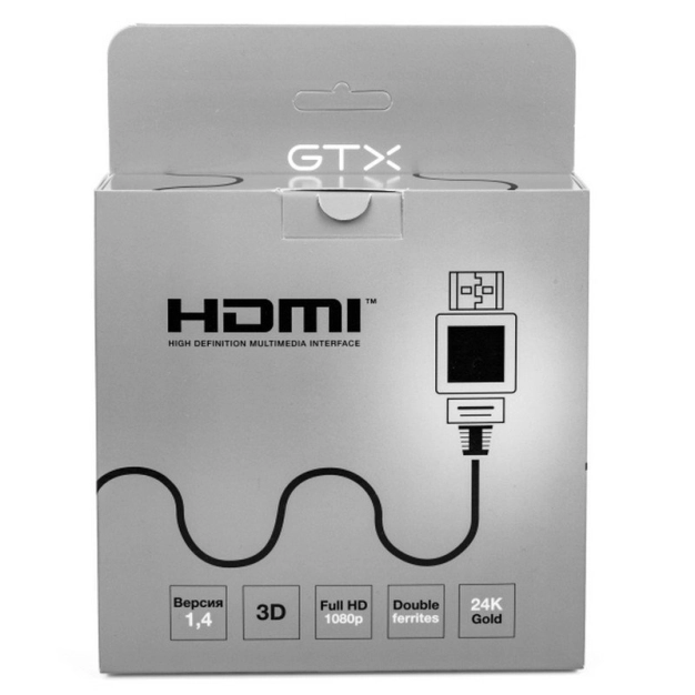Кабель GTX HDMI v1.4 1.5м