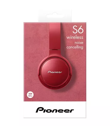 Навушники з шумозаглушенням Pioneer SE-S6BN-R Red