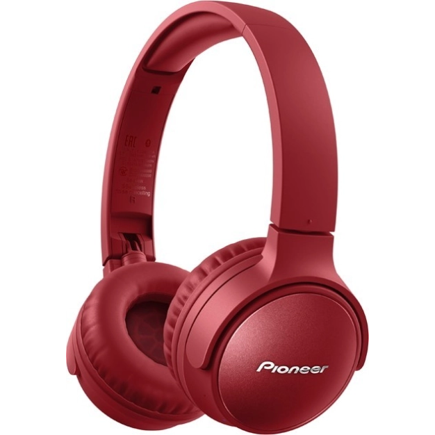 Навушники з шумозаглушенням Pioneer SE-S6BN-R Red