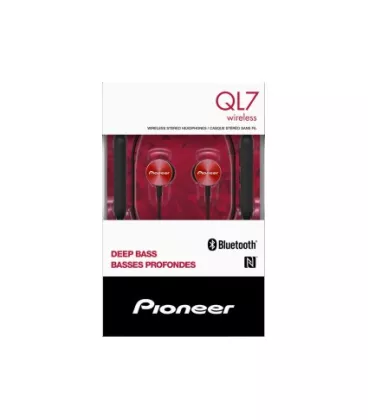 Навушники-вкладиші з шийним ободом Pioneer SE-QL7BT-R Red