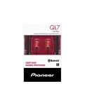 Навушники-вкладиші з шийним ободом Pioneer SE-QL7BT-R Red