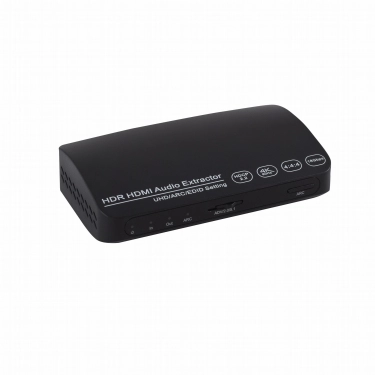 Аудіо екстрактор AirBase K-CN11A4K-P Black