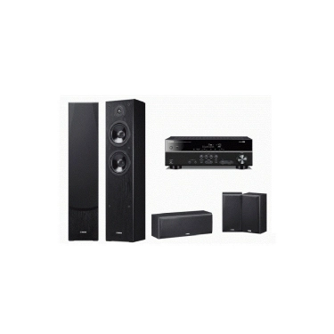 Yamaha Kino SYSTEM 385 (RX-V385 + NS-F51 + NS-P51) Black