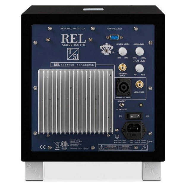 Активний сабвуфер REL T5i Piano Black Активний сабвуфер REL T5i Piano Black