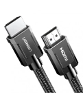 Міжблочний кабель UGREEN HD135 HDMI to HDMI, 1 m, v2.1 8K-60Hz/4K-120Hz Braided Gray 70319