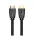 Міжблочний кабель UGREEN HD118 HDMI to HDMI, 1.5 m, v2.0 UltraHD 4K-3D Braided Black 40409