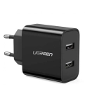 Блок живлення UGREEN CD104 2xUSB 15W/3.1A max Black 50876