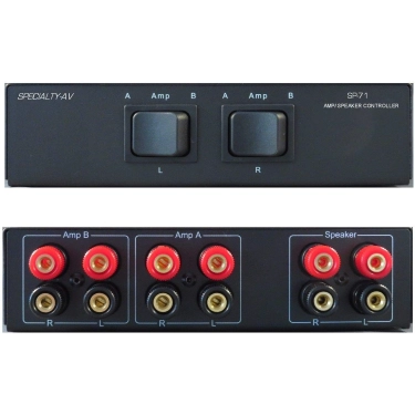 Комутатор із 2-х підсилювачів на 1 пару колонок SPECIALTY-AV SP-71