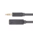 Подовжувач для навушників UGREEN AV118 3.5 mm Male to 3.5 mm Female, 3 m Black 10595