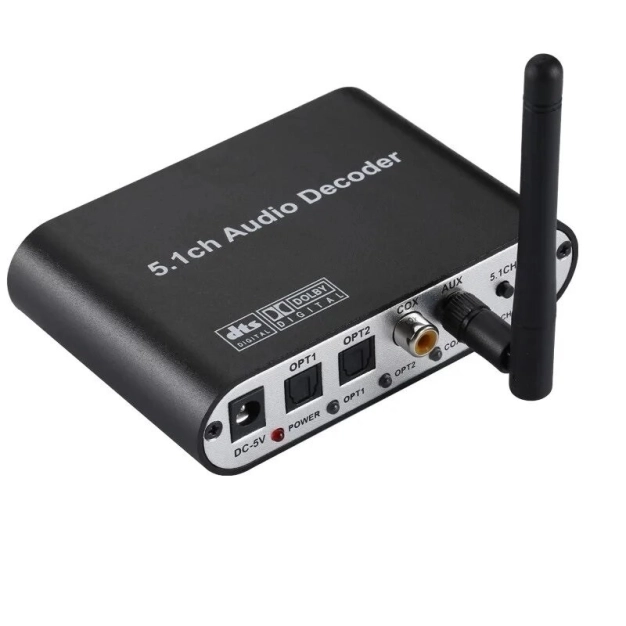 Аудіо декодер з Bluetooth 5.0 та USB плеєром AirBase DAC651BT-B